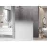 Mexen Kioto L sprchová stena Walk-in 90 x 200 cm, biela ombré 8 mm, chróm - 800-090-103-01-86