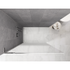 Mexen Kioto L sprchová stena Walk-in 90 x 200 cm, biela ombré 8 mm, chróm - 800-090-103-01-86