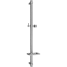 Mexen DQ sprchová tyč s mydelničkou 80 cm, grafit - 79381-66