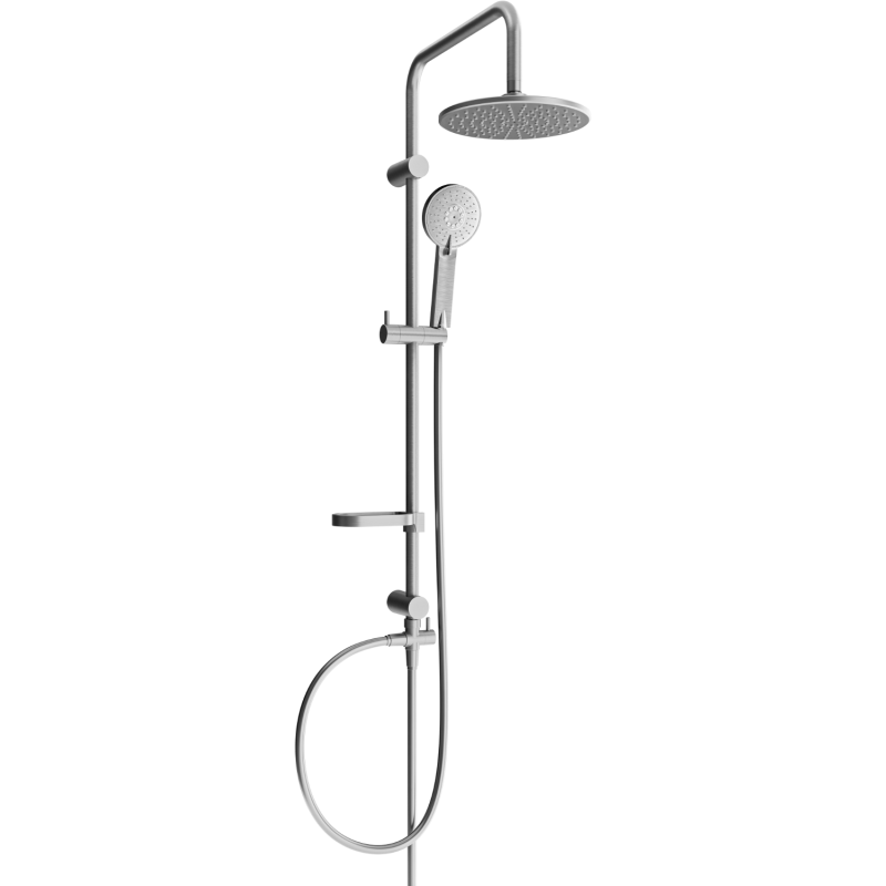 Mexen X40 sprchový stĺp, brúsená gun gray - 7984040091-66