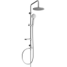 Mexen X40 sprchový stĺp, brúsená gun gray - 7984040091-66