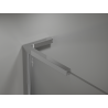 Mexen Kioto L sprchová stena Walk-in 90 x 200 cm, čierna ombre 8 mm, chróm - 800-090-103-01-76