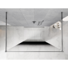 Mexen Kioto samostatne stojaca sprchová stena 120 x 200 cm, čierna ombre 8 mm, chróm - 800-120-002-01-76