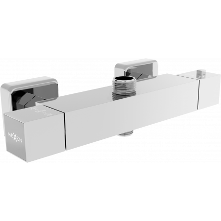 Mexen Cube termostatická sprchová batéria, chróm - 77250-00