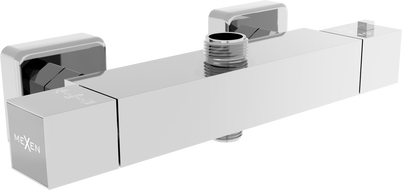 Mexen Cube termostatická sprchová batéria, chróm - 77250-00