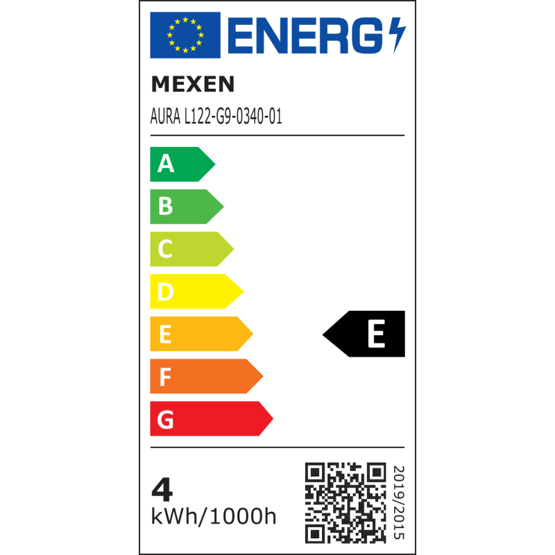 Mexen Aura Stmievateľná LED žiarovka G9, 3,5W, Neutrálna - 4000K, 410 lm - L122-G9-0340-01