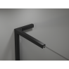 Mexen Kioto L sprchová stena Walk-in 120 x 200 cm, čierne ombre 8 mm, čierna - 800-120-103-70-76