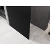 Mexen Kioto L Sprchová stena Walk-in 90 x 200 cm, ombre čierna 8 mm, gun metal - 800-090-103-95-76