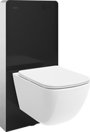 Mexen Timo nástená WC súprava pneumatický rám Tex Air G s WC misou Tornado a pomaly zatvárajúcim sedátkom, biela -