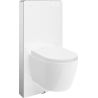 Mexen Carmen nástenná WC súprava s pneumatickým rámom Tex Air G s WC mísou Tornado a pomaly padajúcim sedátkom, biela -