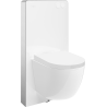 Mexen Lena súprava na povrchovú montáž WC rám pneumatický Tex Air G s WC misou Tornado a pomaly klesajúcim sedadlom biela