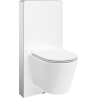 Mexen Rico Nástenný WC set s pneumatickým rámom Tex Air G s WC misou a pomaly klesajúcim sedadlom, biely - 615030720500A-20
