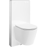Mexen Rico nadomá montážna sada WC s pneumatickým rámom Tex Air G s WC misou Tornado a pomaly sklápajúcim sedadlom biela
