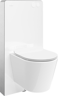 Mexen Rico sada nadomietkových WC rámov Tex Air G s WC misou a pomaly zatvárajúcim sedadlom, biela - 615030724000A-20