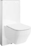 Mexen Riva WC set nadomietkujúci so vzdušným pneumatickým rámom Tex Air G s WC misou Tornado a pomaly sklopnou doskou biela