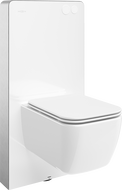Mexen Stella nástenná WC súprava pneumatický rám Tex Air G s WC misou a pomaly klesajúcim sedadlom, biela