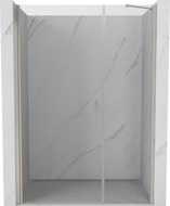 Mexen Mist-B sprchové dvere otočné 95 cm, priehľadné, kartáčovaný nikel - 8A2-095-001-97-00