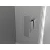 Mexen Mist-B otváracia sprchová kabína 70 x 70 cm, transparentná, brúsená zbraňovo sivá - 8A2T-070-070-66-00