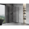 Mexen Mist-B sprchovací kút s otváracími dverami 100 x 100 cm, priehľadný, gun grey brúsený - 8A2T-100-100-66-00