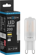 Mexen Aura LED žiarovka G9, 2W, Teplá - 3000K, 200 lm - L120-G9-0230-01