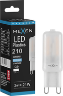 Mexen Aura LED žiarovka G9, 2W, Studená - 6500K, 210 lm - L120-G9-0265-01