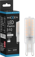 Mexen Aura LED žiarovka G9, 3W, Neutrálna - 4000K, 310 lm - L120-G9-0340-01