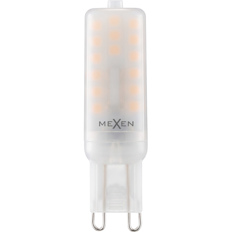 Mexen Aura LED žiarovka G9, 3W, Teplá - 3000K, 300 lm - L120-G9-0330-01