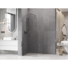 Mexen Kioto-Q Sprchová stena Walk-in 80 x 200 cm, transparentná 8 mm, chróm - 800-080-101-01-00-Q