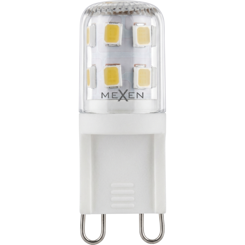 Mexen Aura LED žiarovka G9, 2,5W, Teplá - 3000K, 280 lm - L121-G9-0230-01