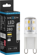 Mexen Aura LED žiarovka G9, 2,5W, Teplá - 3000K, 280 lm - L121-G9-0230-01