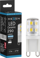 Mexen Aura LED žiarovka G9, 2,5W, Studená - 6500K, 290 lm - L121-G9-0265-01