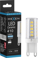Mexen Aura LED žiarovka G9, 3,5W, Studená - 6500K, 410 lm - L121-G9-0365-01