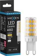 Mexen Aura LED žiarovka G9, 4W, Teplá - 3000K, 480 lm - L121-G9-0430-01