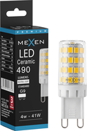 Mexen Aura LED žiarovka G9, 4W, Neutrálna - 4000K, 490 lm - L121-G9-0440-01