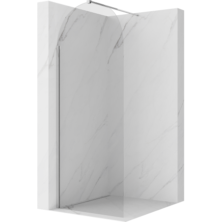 Mexen Kioto-Q sprchová stena Walk-in 90 x 200 cm, priehľadná 8 mm, chróm - 800-090-101-01-00-Q