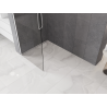 Mexen Kioto-Q Sprchová stena Walk-in 80 x 200 cm, transparentná 8 mm, biela - 800-080-101-20-00-Q