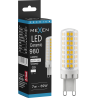 Mexen Aura LED žiarovka G9, 7W, Neutrálna - 4000K, 980 lm - L121-G9-0740-01