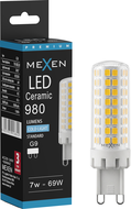 Mexen Aura LED žiarovka G9, 7W, Studená - 6500K, 980 lm - L121-G9-0765-01
