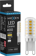Mexen Aura Stmievateľná LED žiarovka G9, 3,5W, Teplá - 3000K, 400 lm - L122-G9-0330-01