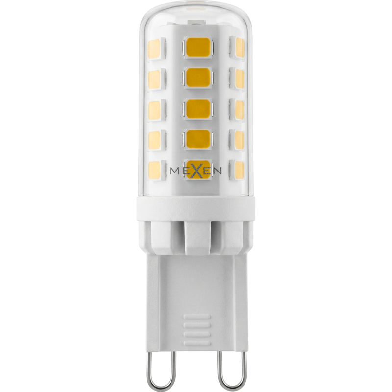 Mexen Aura Stmievateľná LED žiarovka G9, 3,5W, Teplá - 3000K, 400 lm - L122-G9-0330-01