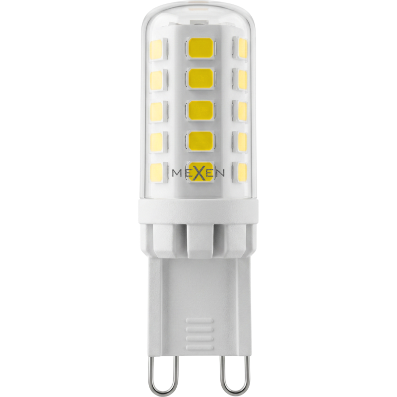 Mexen Aura Stmievateľná LED žiarovka G9, 3,5W, Studená - 6500K, 410 lm - L122-G9-0365-01
