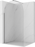 Mexen Kioto-Q Sprchová stena Walk-in 110 x 200 cm, transparentná 8 mm, gun metal - 800-110-101-95-00-Q
