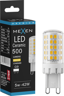 Mexen Aura Stmievateľná LED žiarovka G9, 5W, Teplá - 3000K, 500 lm - L122-G9-0530-01