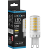 Mexen Aura Stmievateľná LED žiarovka G9, 5W, Studená - 6500K, 520 lm - L122-G9-0565-01