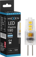 Mexen Oris LED žiarovka G4, 1,5W, Studená - 6500K, 190 lm - L115-G4-0165-01