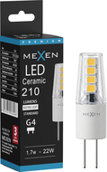 Mexen Oris LED žiarovka G4, 1,7W, Neutrálna - 4000K, 210 lm - L115-G4-0140-02