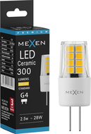 Mexen Oris LED žiarovka G4, 2,5W, Teplá - 3000K, 300 lm - L115-G4-0230-01