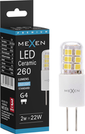 Mexen Oris LED Žiarovka G4, 2W, Studená - 6500K, 260 lm - L115-G4-0265-02