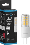 Mexen Oris LED žiarovka G4, 3W, Neutrálna - 4000K, 380 lm - L115-G4-0340-01