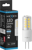 Mexen Oris LED žiarovka G4, 3W, Studená - 6500K, 380 lm - L115-G4-0365-01